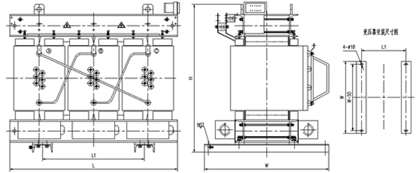 環(huán)氧樹(shù)脂澆注非晶合金三相干式配電變壓器3 環(huán)氧樹(shù)脂澆注非晶合金三相干式配電變壓器3