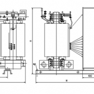 10kV級SC(B)Z系列三相干式有載調壓配電變壓器